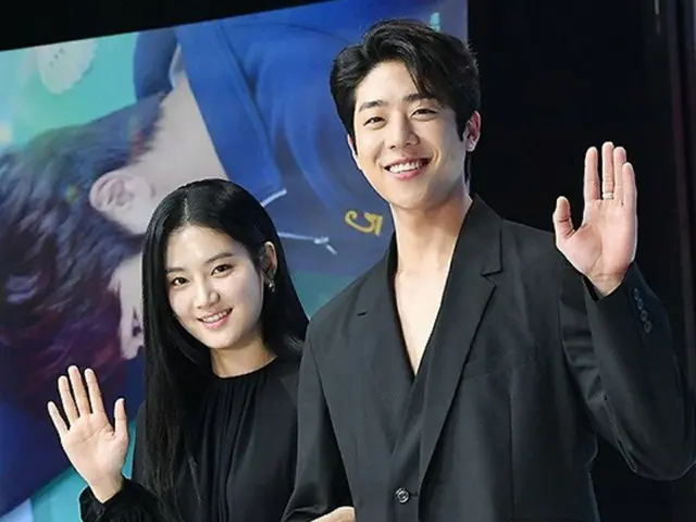 【フォト】女優パク・ジュヒョン＆チェ・ジョンヒョプ、新ドラマ「君へ行く速度493km」の制作発表会に出席（画像提供:wowkorea）