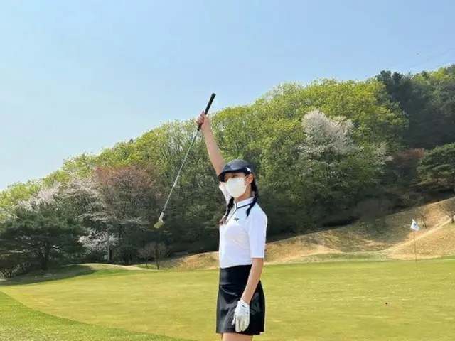 ヘリ（Girl’s Day）、プロ顔負けのファッションで明るいエネルギー発散…初ラウンド認証ショット公開 （画像提供:wowkorea）