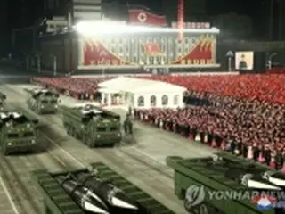北朝鮮　間もなく大規模な軍事パレードか＝ＩＣＢＭなど総動員