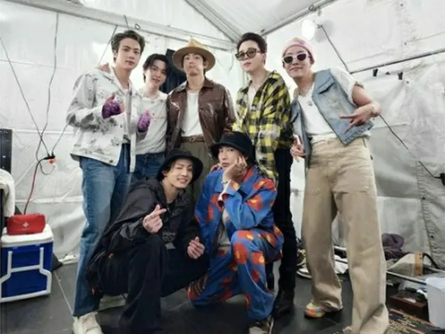BTS（公式ツイッターより）＝（聯合ニュース）≪転載・転用禁止≫