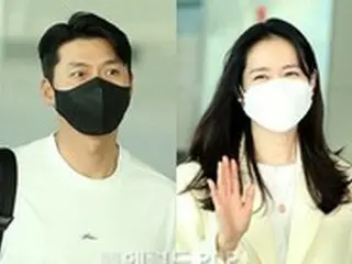 俳優ヒョンビン＆ソン・イェジン夫婦、新婚旅行先の米国でNBAの競技を観戦する姿が目撃される“仲睦まじい2ショット”