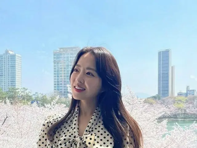 女優パク・ボヨン、大学生のような初々しさ…”春の妖精””ビジュアルで魅力発散（画像提供:wowkorea）