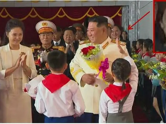 金正恩総書記妹の金与正氏、軍事パレード当日の行事で後方から静かに見守っていたことが確認される＝韓国報道（画像提供:wowkorea）