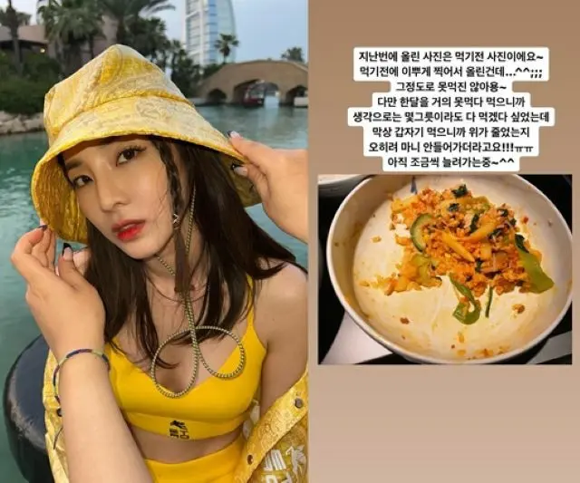 DARA（2NE1）、機内での“食べ残し議論”に釈明コメント「食べる前に撮った写真だったんだけど…」（画像提供:wowkorea）