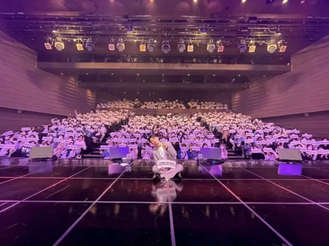 B.I（元iKON）が韓国国内での初ファンミーティングを盛況のうちに終えた。（画像提供:wowkorea）