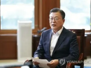 ９日退任の文大統領　サムスントップらの恩赦実施せず
