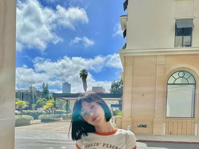 女優イ・ユビ、アメリカ旅行の写真を公開しファンから取り締まり“へそを守って”（画像提供:wowkorea）