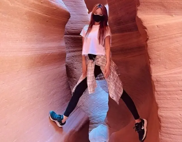 「ハイキング禁止」女優ハン・イェスルの“記念写真”が物議？米観光地での注意点に改めて着目＝韓国報道（画像提供:wowkorea）