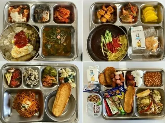 調理兵が公開した軍部隊の給食写真が話題…豊富なメニューを追加＝韓国（画像提供:wowkorea）