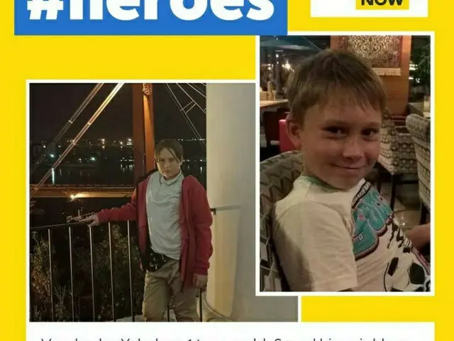 「ウクライナの英雄」…近くの高齢者に空襲を知らせようとして死亡した10代の少年＝韓国報道（画像提供:wowkorea）