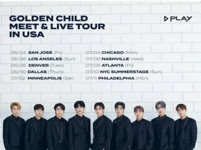 Golden　Childが初の米国ツアーを開催する（所属事務所提供）＝（聯合ニュース）≪転載・転用禁止≫