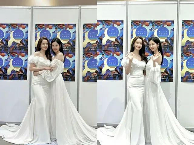 ユナ＆ソヒョン（少女時代）、百想芸術大賞で再会したレジェンドガールグループ…「やっぱり少女時代はホワイト」（画像提供:wowkorea）