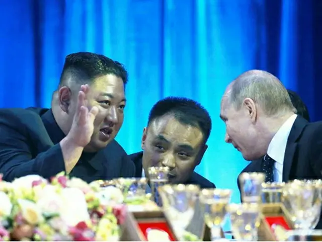 2019年4月に開かれた露朝首脳会談の様子(画像提供:wowkorea)