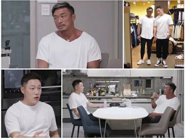 ファイターの秋山成勲がモ・テボムとの特別な縁でCHANNEL Aのバラエティ「新郎授業」にサプライズ出演する。（画像提供:wowkorea）