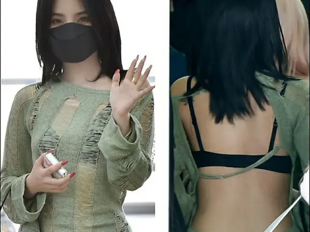 【フォト】SOYEON（(G)I-DLE）、ランジェリー丸見え（？）空港ファッション＝イベントのためドイツに出国（画像提供:wowkorea）