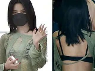 【フォト】SOYEON（(G)I-DLE）、ランジェリー丸見え（？）空港ファッション＝イベントのためドイツに出国