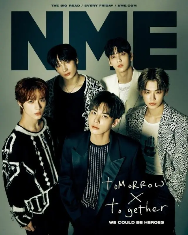 “ファンたちの存在が僕たちが英雄でいる理由”「TOMORROW X TOGETHER（TXT）」、英音楽雑誌の表紙に…K-POPアーティスト初（画像提供:wowkorea）