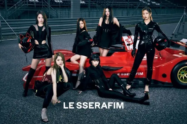 「LE SSERAFIM」、韓国音源チャートを上昇中、最もホットな新人（画像提供:wowkorea）