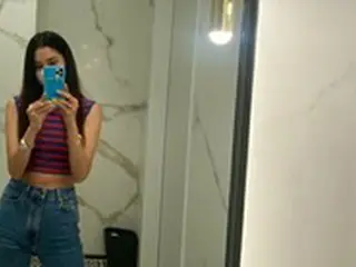 女優オ・ユナ、長い脚を誇るジーンズ姿…比率から違う170cm