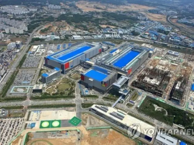 サムスン電子の平沢事業所（同社提供）＝（聯合ニュース）≪転載・転用禁止≫