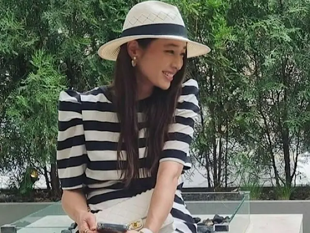 女優イ・ミンジョン、5月の女神美貌…「夫イ・ビョンホンが羨ましい」（画像提供:wowkorea）