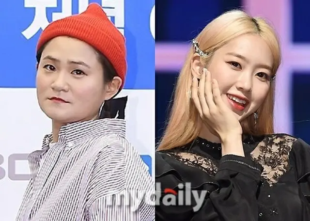 女性芸人キム・シニョン、ジホ（元OH MY GIRL）とのビックリ熱愛説を直接釈明（画像提供:wowkorea）