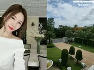 タイ財閥と結婚した女優シン・ジュア、まるで宮殿のようなバンコクの自宅公開