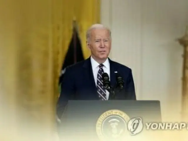 バイデン大統領＝（聯合ニュースＴＶ）