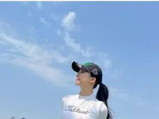 元サッカー韓国代表イ・ドングク娘ジェシさん、ゴルフウエアで認証ショット公開…父親のコメントが話題！