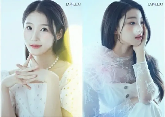 LAPILLUSのシャナ（左）とハウン（MLDエンターテインメント提供）＝（聯合ニュース）≪転載・転用禁止≫