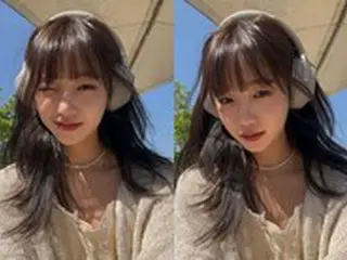 「Weki Meki」チェ・ユジョン、小顔すぎてヘッドフォンが巨大に見える？…ラブリーな魅力を発散
