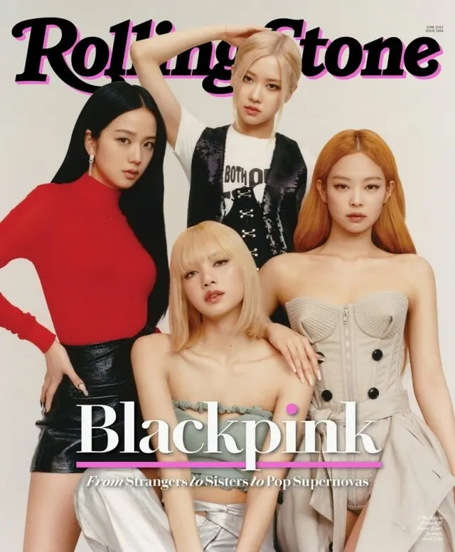 「BLACKPINK」アジア系ガールズグループ初！米誌「ローリングストーン」表紙モデルを飾る（画像提供:wowkorea）