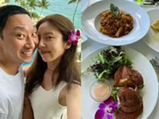 女優ソン・ダムビ、新婚旅行で食事も豪華に…夫イ・ギュヒョクと”始めてみましょう”