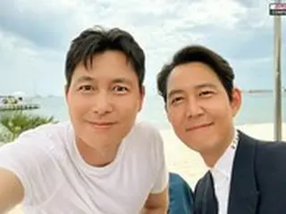 チョン・ウソン＆イ・ジョンジェ、カンヌでも“チョンダム夫婦”な仲むつまじいツーショット…自撮りスキルもアップ？