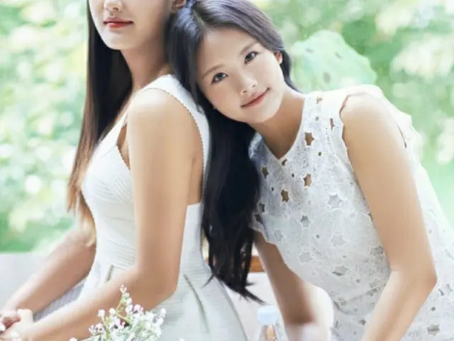元サッカー韓国代表イ・ドングクの娘ジェシ＆ジェアさん、清楚でさわやかな美貌を披露（画像提供:wowkorea）