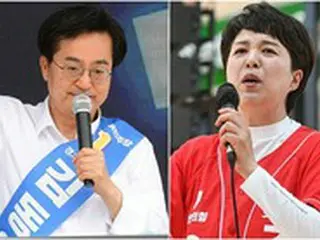 京畿道知事候補の支持率、金恩慧候補45.0%、金東兗候補37.4%…ソウル市長候補は呉世勲候補57.9%、宋永吉候補31.8%＝韓国世論調査
