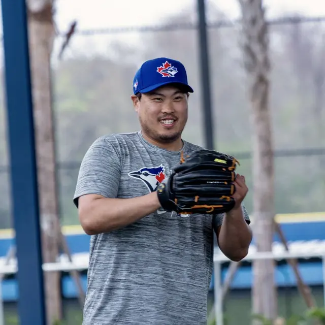 ブルージェイズのリュ・ヒョンジン、大谷所属のLAエンゼルス戦で好投「今季2勝目」（画像提供:wowkorea）