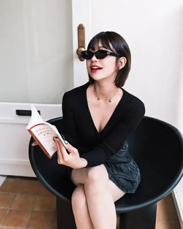 “故チェ・ジンシルさん娘”チェ・ジュンヒ、破格ファッション＋タトゥー…モデル顔負け（画像提供:wowkorea）