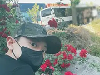 「EXO」CHANYEOL、近況公開、もう兵長だったの？