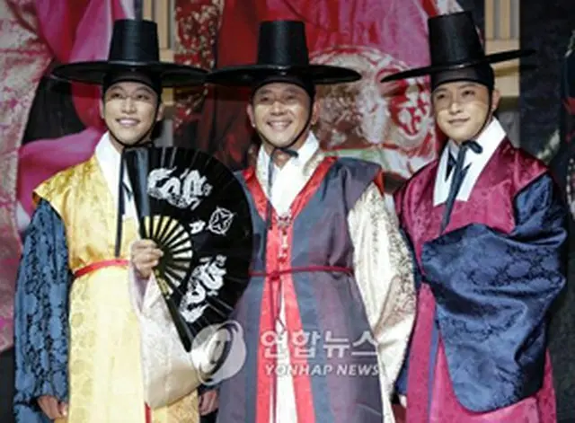 『王と私』の出演陣＝（聯合）