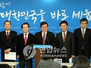 李会昌氏の新党の発起人確定、党名は「自由新党」