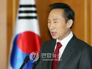 「変化は政府から」李次期大統領が新年記者会見