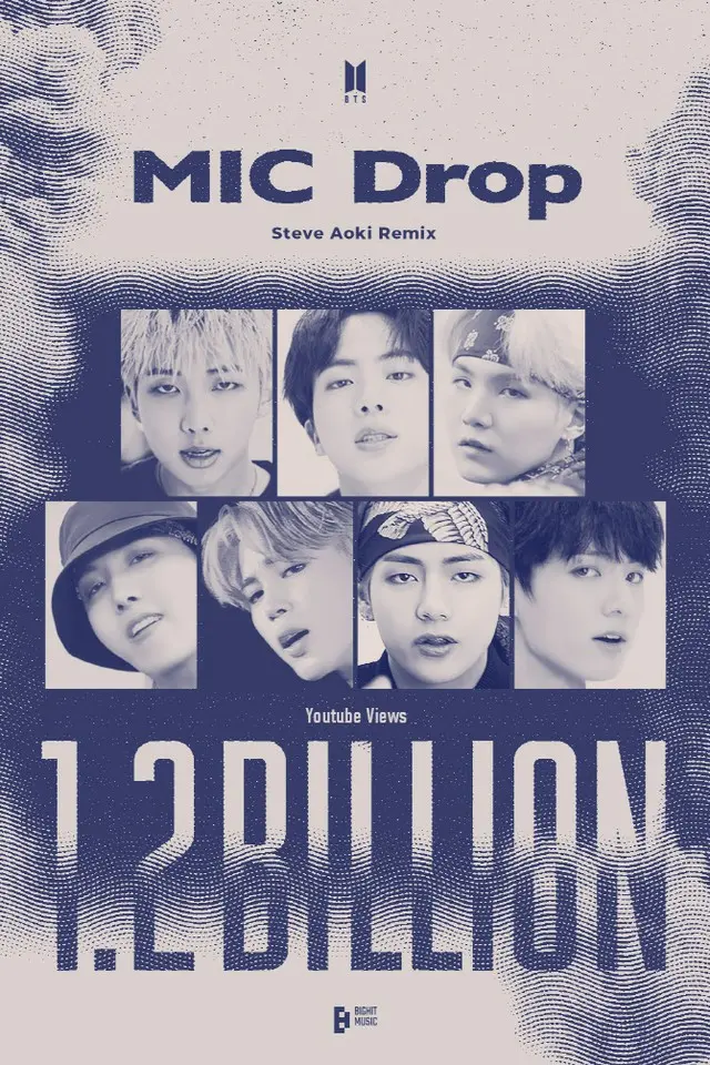 「BTS」、「MIC Drop」リミックスMVが12億再生突破（画像提供:wowkorea）