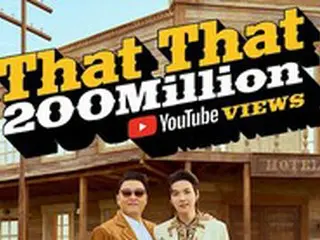 歌手PSY、新曲「That That」まだまだ熱い