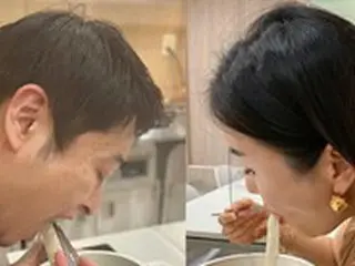 チャン・ヨンラン、天生縁分・夫婦…韓医師の夫と食べる姿もそっくり