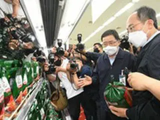 干ばつ被害で農産物価格が高騰のおそれ…チュ企画財政部長官「国民生活の安定化に全力」＝韓国報道