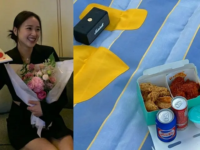 元新体操韓国代表ソン・ヨンジェ、「休日にはチキンでしょ！」休みの日を満喫（画像提供:wowkorea）