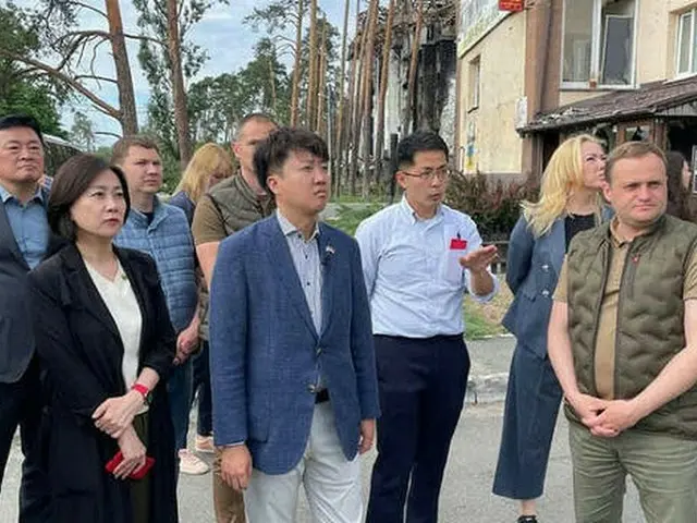 韓国与党の李俊錫代表がウクライナ訪問…性接待疑惑から「逃避」するためとの指摘も（画像提供:wowkorea）