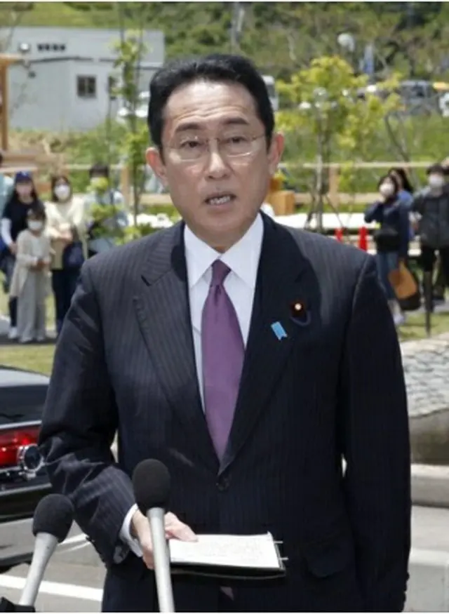 岸田文雄首相＝（共同＝聯合ニュース）