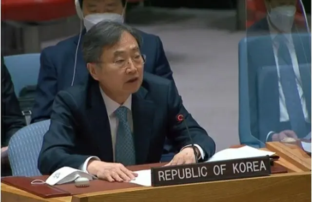 趙顕国連大使（資料写真、国連ウェブＴＶより）＝（聯合ニュース）≪転載・転用禁止≫